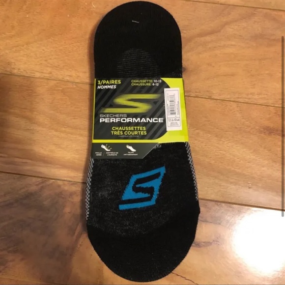 SKECHERS | Men 3 Pairs “No Show” Socks - Picture 2 of 4